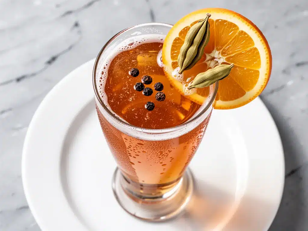 Oktoberfest Spiced Beer Cocktail: 3-Ingredient Fall Party Drink 4 Oktoberfest spiced beer cocktail preparation steps