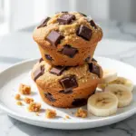 Paleo Almond Flour Banana Muffins - featured image