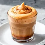 pumpkin cream cold foam chai latte - featured image