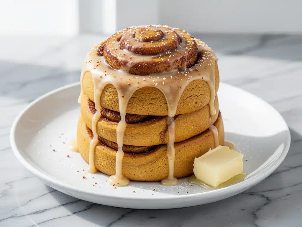 pumpkin spice cinnamon rolls - featured image