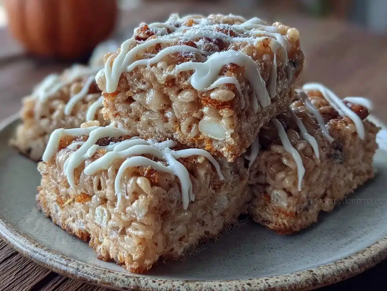 Pumpkin Spice Rice Krispie Treats: Kids Love Making Them 4 Pumpkin Spice Rice Krispie Treats preparation steps