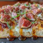 roasted fig and prosciutto flatbread - featured image