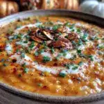 roasted red pepper and smoked gouda soup - featured image