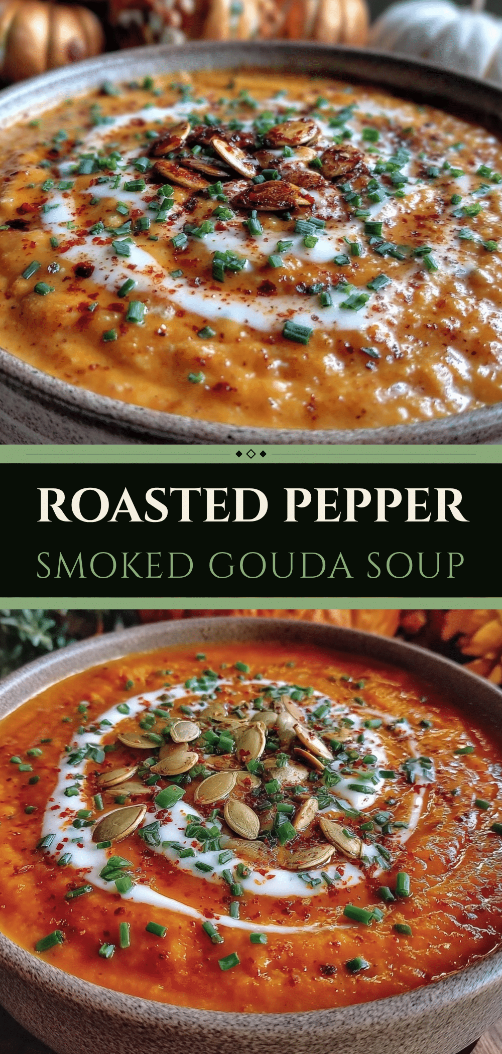Cozy Fall Roasted Red Pepper and Smoked Gouda Soup: Easy Whole Food Fuel 5 roasted red pepper and smoked gouda soup recipe