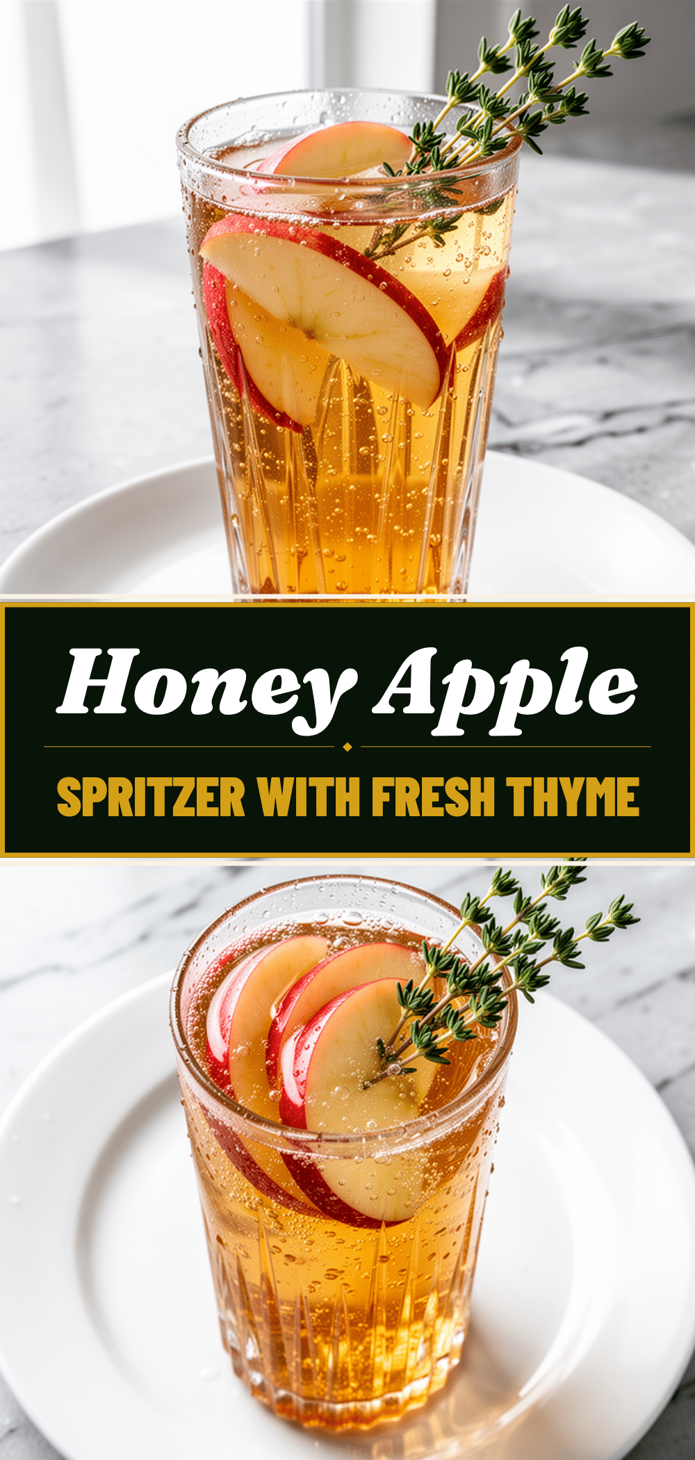 Rosh Hashanah Honey Apple Spritzer: 3-Ingredient Holiday Drink 5 Rosh Hashanah Honey Apple Spritzer recipe