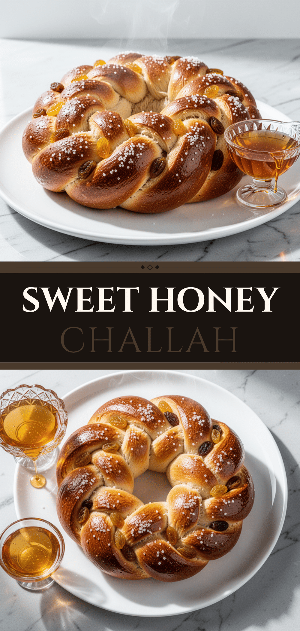Round Honey Raisin Challah: Best Rosh Hashanah Bread 5 round honey raisin challah recipe