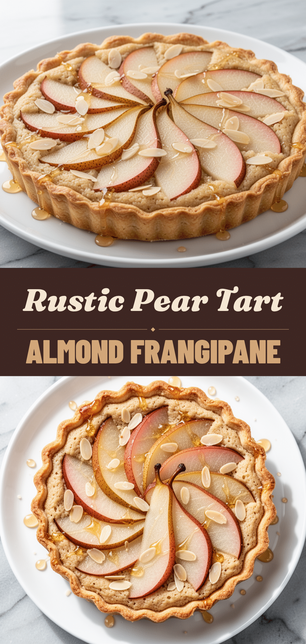 Rustic Fall Pear Almond Tart: Easy Apple Pie Alternative 5 rustic fall pear almond tart recipe