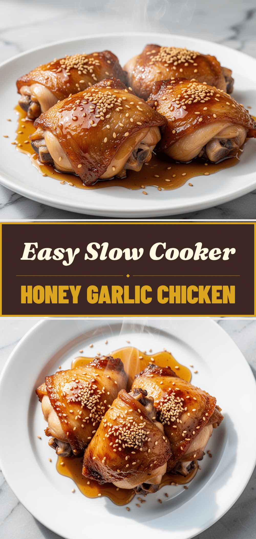 Slow Cooker Honey Garlic Chicken Thighs: Easy Dinner 5 slow cooker honey garlic chicken thighs recipe