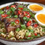 spicy homemade ramen - featured image