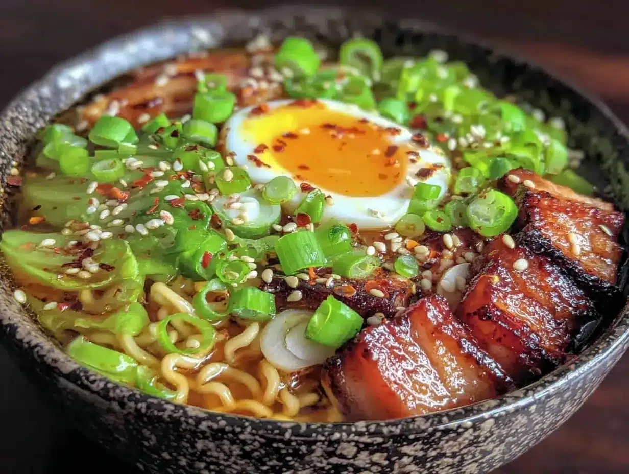 Spicy Homemade Ramen: 1 Serving on a Budget 4 spicy homemade ramen preparation steps