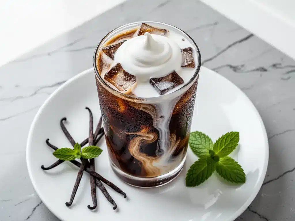 Sugar-Free Vanilla Iced Coffee: 5-Min Perfect Drink 4 sugar-free vanilla iced coffee preparation steps