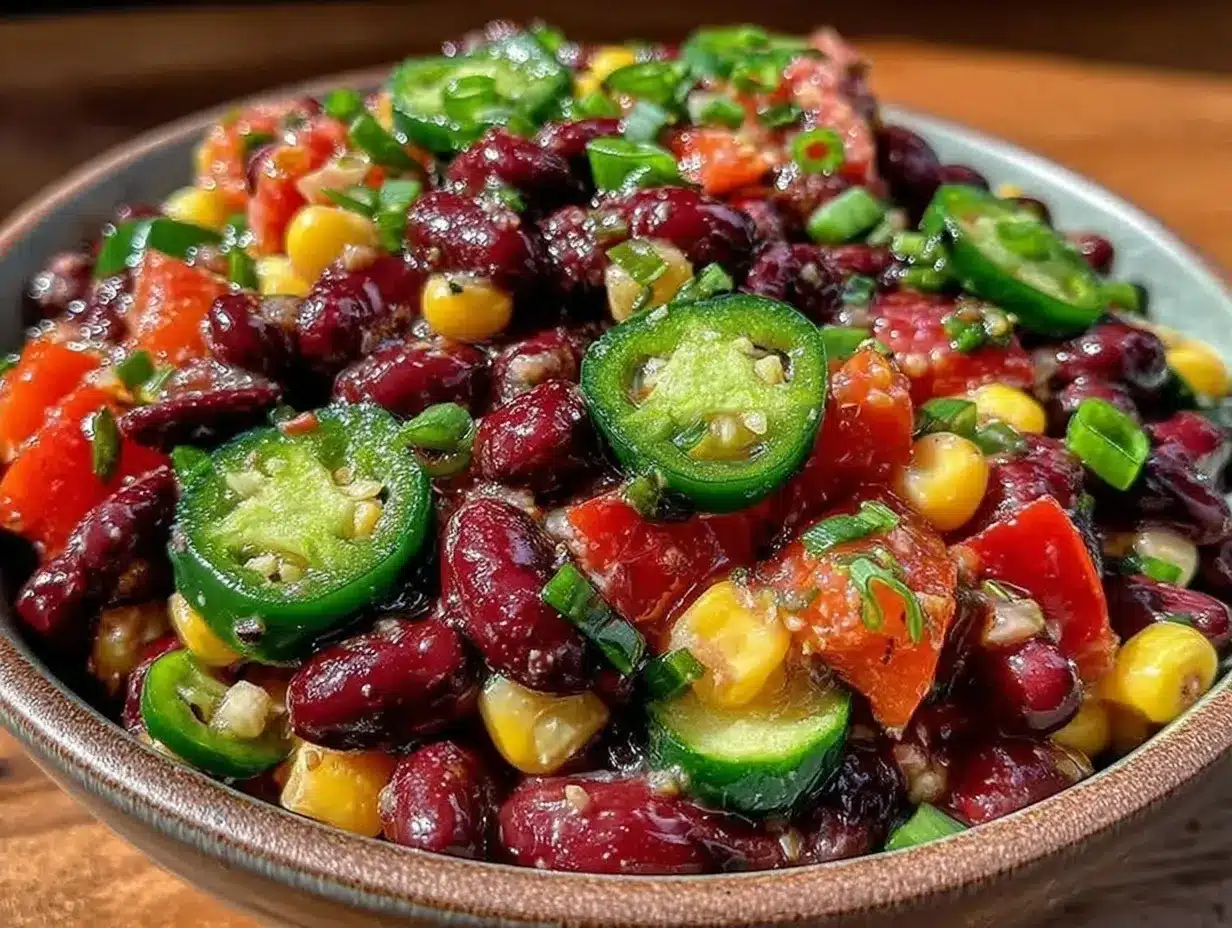 Tailgate Cowboy Caviar: 10-Min Zesty Lime Dip 4 Tailgate Cowboy Caviar preparation steps