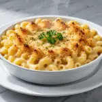ultra-creamy baked mac and cheese - featured image