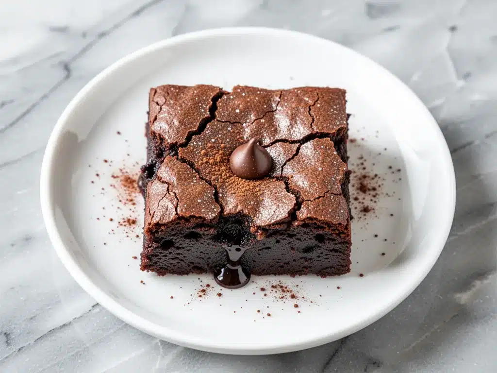 Ultra-Fudgy One-Bowl Brownies with Crackly Tops 4 ultra-fudgy one-bowl brownies with crackly tops preparation steps