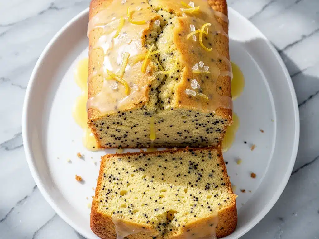Vegan Lemon Poppy Seed Loaf: 5-Min Bright Citrus Glaze 4 vegan lemon poppy seed loaf preparation steps