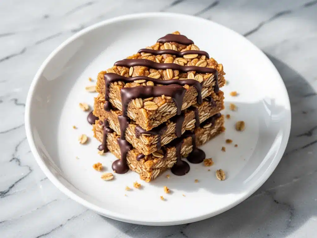 Vegan Peanut Butter Bars: Easy Dark Chocolate Oatmeal Treat 4 vegan peanut butter oatmeal bars preparation steps