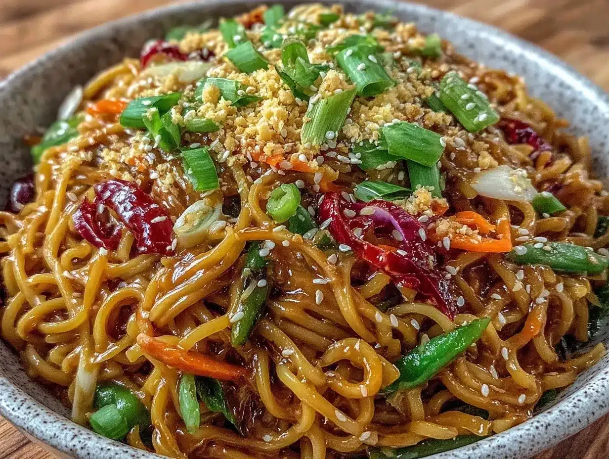 Vegan Peanut Sesame Noodles: Smoky Outdoor Weeknight Dinner 4 vegan peanut sesame noodles preparation steps