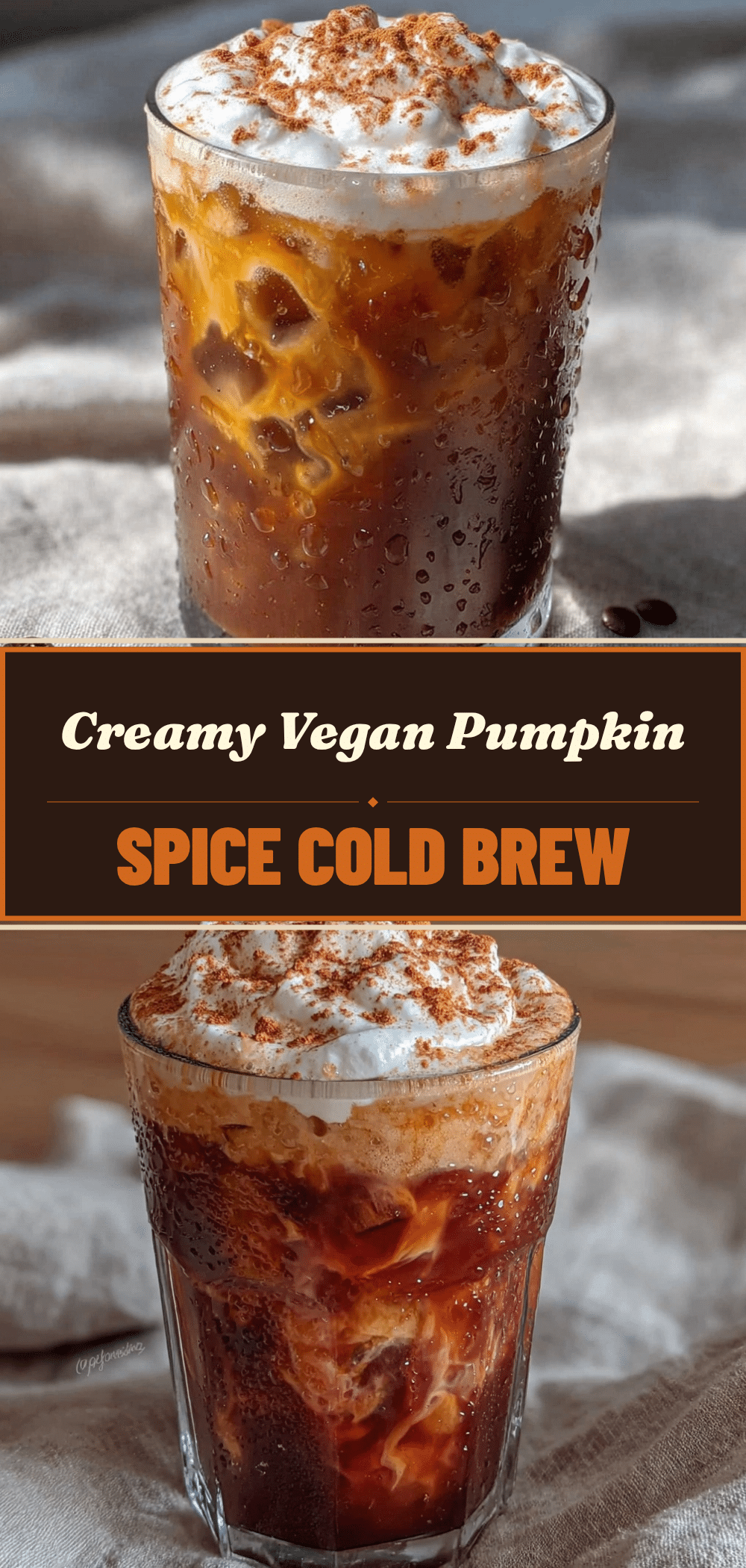 Vegan Pumpkin Spice Cold Brew: Meal Prep 4 Days 5 vegan pumpkin spice cold brew recipe